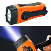 Multifunctional Emergency Hand Crank Generator Flashlight Solar Radio Bluetooth
