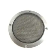 4Inch Speaker Cover Dark Gray Frame Metal Mesh Grill For Car Audio DJ PA Speaker