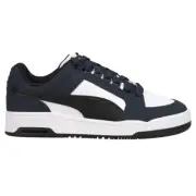 Puma Slipstream Lo Block Lace Up Mens Blue, White Sneakers Casual Shoes 385643-