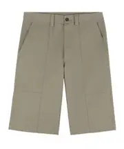 embroidered logo short XXS,S,FR36,XS,M,FR40 pebble color