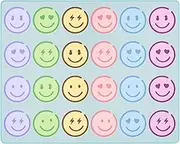 8' x 10' Classroom Rug, Carpets Schoolgirl Style Pastel Smileys Educational Area Rugs for Kids Room Seating Décor, Play Carpet for Teaching and Playroom (Smiley Face Rug, 8 x 10ft)