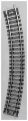 Atlas HO Scale Code 100 18" Radius Curve Bulk Model Train Track (25-Pack)