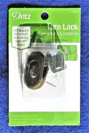 1 Turn Lock Decorative Locking Closure Prym-Dritz * Purse Backpack Wallet ++ NIP
