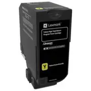 Lexmark CX725 YELLOW HIGH YIELD RETURN PROGRAM TONER CART 16K