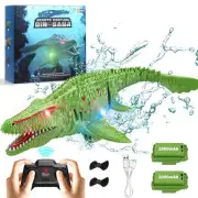 2.4GHz Remote Control Mosasaurus Dinosaur Swimming Pool High Simulation Toys,...