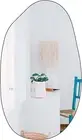 Irregular Wall Mirror Asymmetrical Mirror Frameless Mirror for Bathroom Living R