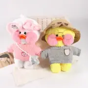 Mini Duck Plush Toy Accessories Knitted Sweater DIY Simulation for Clothes