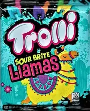 Trolli Sour Brite Llamas Gummi Candy, 4.25 Ounce (1-Bag)
