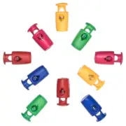Micro Single Barrel Cord Locks  Best for Mini, Micro, Nano Paracord Projects