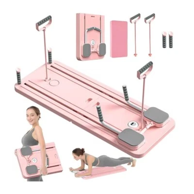 Multifunctional Abdominal Board Pilates Reformer Set Elbow Support Gym Machines