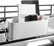 Bedside Hanging Storage Basket - Bedside Organizer Storage Hanging Bed Storage Accessories | Bedside Shelf for Dorm Bunk Bed, Bedside Storage Holder for Phone Glasses
