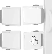 Sliding Door Lock - Sliding Patio Door Lock,Strong Adhesive Stopper Locking for Pets Easy Installation Hotel Kids Security Home Apartment