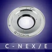 YEENON C-E Adapter Cine C Mount to Sony E Mount Camera NEX (midline adjustable)
