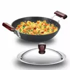 Hawkins Futura Deep Fry Pan Kadhai with Stainless Lid 2.75 Litres Best Gifts