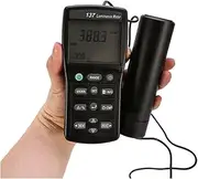 High Performance Luminance Meter Dual Display 4-Digit LCD Lux Light Lightness Tester Screen Brightness for Homes, Agriculture, Warehouse