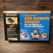 USB Network Card For Windows 98/ME/2K Linksys 10/100 NOS