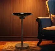 Multifunctional Floor Lamp - Coffee Table Lamp with Ambient Lighting, Wireless