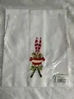Mackenzie Childs PATIENCE BREWSTER KRINKLES HOLIDAY Cotton APRON NEW m23-no