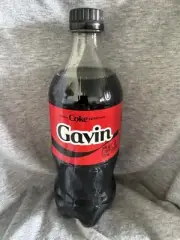 Share a Coke with Gavin 2025 Personalized Gift Coca~Cola Bottle 20oz Zero