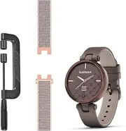 LeiOu Sport Mesh Strap Compatible with Garmin Lily GPS Smartwatch Bands Woven Nylon Replacement Accessory Watch Wristband with Remove Band Tool