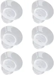 Pump Flange Inserts, Portable 6pcs Hands Flange Inserts Wearable Lightweight Spectra 24mm Shields Flanges Breast Pump Flange Insert for Home Use (13MM)
