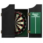 Formula Sports Dart Board Set Black Solid Wood with MICRO BAND 3