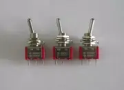 3pcs SPDT 2-Way ON ON Guitar Mini Toggle Switch SALECOM UL Car/Boat Switches