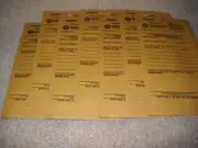Rare 60's-80's Mopar Dealer Return Parts ID/Warranty Tags Envelopes Lot of 7