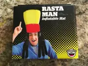 BigMouth Inc. Rasta Man Inflatable Costume Hat, New Sealed In Box