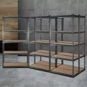 5X Warehouse Shelving Unit Garage Racking Storage Adjustable Shelf Steel Rack