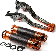 Handlebar Kits Motorcycle Brake Clutch Levers Handlebar Grip Handle Hand Grips for suzukis GS500 GS500E GS500 E 1994-1999 1995 1996 1997 1998 (Color : H Style GS500E)