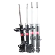 Front + Rear KYB EXCEL-G Shock Absorbers for TOYOTA Corolla ZZE122R 1ZZFE 1.8 I4