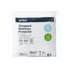 Strapped Mattress Protector, Double Bed - Anko - White