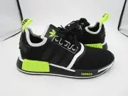 Adidas NMD R1 GS 5.5Y Black Solar Yellow Running Shoe Sneakers [GY5060]