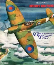 Dynaflite SPITFIRE PLAN + DECALS to Build Semi-Scale 56" Span RC Model Airplane