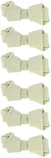 Dog Rawhide Bones Bulk Pack of 6 Natural Rawhide Protein Treats Knot Bone Chews Small