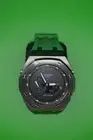 Casio G-Shock GA-2100 Custom Casioak Mod - Green - Royal Oak - Rubber Strap