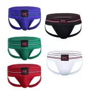 Men Brief Vintage Jockstrap Athletic Supporter Sports Boxer Underwear Underpants