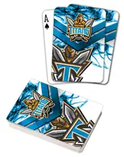 NRL Gold Coast Titans Deck Playing Cards Poker Mascot Cards