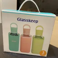 在飛比找蝦皮購物優惠-Glasskeep 3入組 透明玻璃水瓶 透明水壺 冷水瓶 
