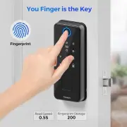 Smart Fingerprint Lock Keyless Touchscreen Keypad Deadbolt Fob PasscodeAuto Lock