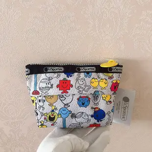 新款熱銷 LeSportsac MR. MEN LITTLE MISS 奇妙家族 2724 化妝包收納包 降落傘防水材質 限量