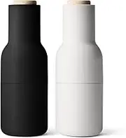 Menu Bottle Grinder with Beech Lid 2-Piece Set, Ash/Carbon