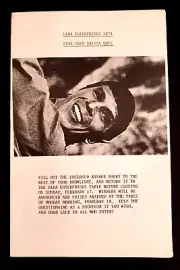 Vintage DARA ENTERPRISES 1974 Star Trek Trivia Quiz