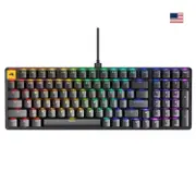 Glorious GMMK 2 Full Size Prebuilt Gaming Keyboard (Black)