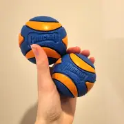 Ultra Squeaker Ball Dog Toy Medium 2.5" For Medium Breeds 2 Pack Fetch Pet Toys