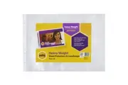 25pc Marbig Heavy Weight A3 Ring Binder Refill Sleeve Protector Landscape CLR