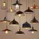 ஐloft創意單頭鐵藝鍋蓋簡約餐廳燈具美式復古北歐工業風餐桌燈吊燈