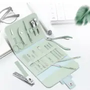 Stainless Steel 12PCS/Set Tools Pedicure Kit Nail Grooming Clippers Manicure