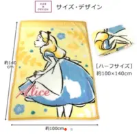 在飛比找蝦皮購物優惠-日本正版迪士尼授權景品 愛麗絲夢遊仙境 愛麗絲毛毯 毯毯 蓋